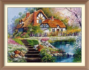 Peaceful Place in Dreams - Diamond Paintings - Diamond Art - Paint With Diamonds - Legendary DIY  | Free shipping | 50% Off
