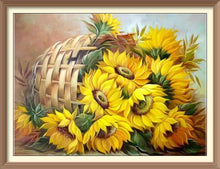 Sunflowers - Diamond Paintings - Diamond Art - Paint With Diamonds - Legendary DIY - Best price - Premium - Free Shipping - Arts and Crafts