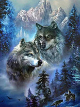 Snow wolves - Diamond Paintings - Diamond Art - Paint With Diamonds - Legendary DIY  | Free shipping | 50% Off