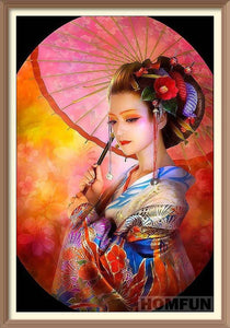 Chinese Lady - Diamond Paintings - Diamond Art - Paint With Diamonds - Legendary DIY  | Free shipping | 50% Off