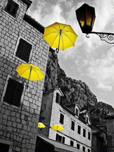 The Yellow Umbrella Fly - Diamond Paintings - Diamond Art - Paint With Diamonds - Legendary DIY  | Free shipping | 50% Off
