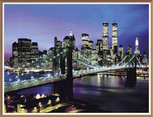 Brooklyn Bridge by Night - Diamond Paintings - Diamond Art - Paint With Diamonds - Legendary DIY  | Free shipping | 50% Off