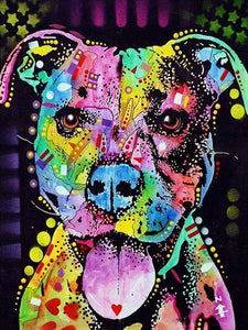 American Staffordshire Terrier - Diamond Paintings - Diamond Art - Paint With Diamonds - Legendary DIY  | Free shipping | 50% Off