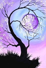 Purple Moon - Diamond Paintings - Diamond Art - Paint With Diamonds - Legendary DIY  | Free shipping | 50% Off