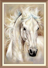 White Horse - Diamond Paintings - Diamond Art - Paint With Diamonds - Legendary DIY - Best price - Premium - Free Shipping - Arts and Crafts