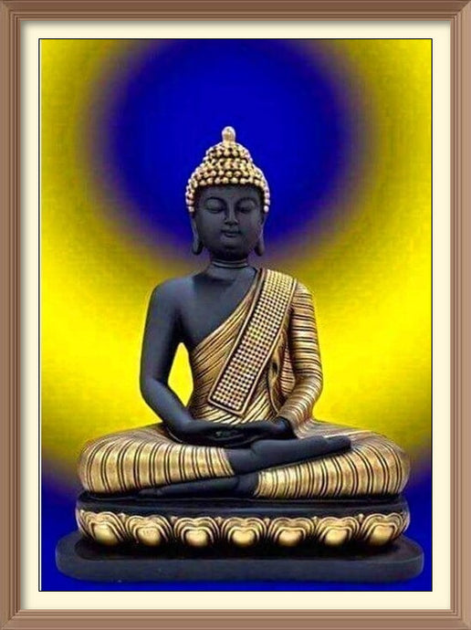 Black & Yellow Buddha