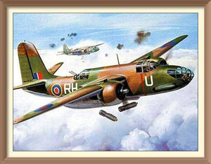 Combat Aircrafts 3 - Diamond Paintings - Diamond Art - Paint With Diamonds - Legendary DIY  | Free shipping | 50% Off