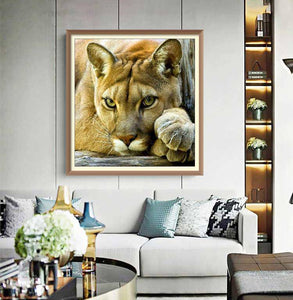 African Lion - Diamond Paintings - Diamond Art - Paint With Diamonds - Legendary DIY  | Free shipping | 50% Off