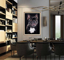 Black Bulldog - Diamond Paintings - Diamond Art - Paint With Diamonds - Legendary DIY  | Free shipping | 50% Off