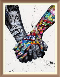 Graffiti Hands 1
