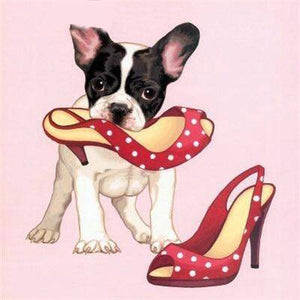 French Bulldog Puppy - Diamond Paintings - Diamond Art - Paint With Diamonds - Legendary DIY  | Free shipping | 50% Off