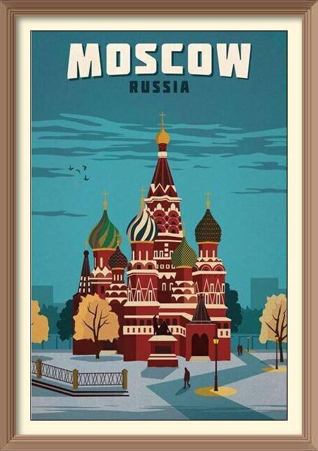 Moscow Russia - Diamond Paintings - Diamond Art - Paint With Diamonds - Legendary DIY  | Free shipping | 50% Off