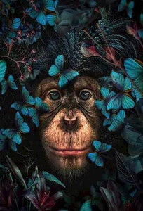 Monkey in the Forest - Diamond Paintings - Diamond Art - Paint With Diamonds - Legendary DIY  | Free shipping | 50% Off