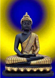 Black & Yellow Buddha