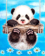 Baby Panda Swing - Diamond Paintings - Diamond Art - Paint With Diamonds - Legendary DIY  | Free shipping | 50% Off