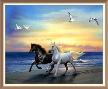 Running Horses - Diamond Paintings - Diamond Art - Paint With Diamonds - Legendary DIY - Best price - Premium - Free Shipping - Arts and Crafts