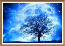 Full Moon Winter Tree - Diamond Paintings - Diamond Art - Paint With Diamonds - Legendary DIY - Best price - Premium - Free Shipping - Arts and Crafts