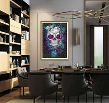 Flower Skull - Diamond Paintings - Diamond Art - Paint With Diamonds - Legendary DIY  | Free shipping | 50% Off