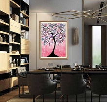 Pink Paint of the Tree - Diamond Paintings - Diamond Art - Paint With Diamonds - Legendary DIY  | Free shipping | 50% Off