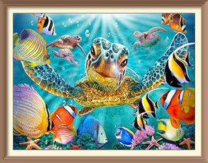 Life under the Sea 6 - Diamond Paintings - Diamond Art - Paint With Diamonds - Legendary DIY  | Free shipping | 50% Off