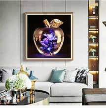 Purple Flowers - Diamond Paintings - Diamond Art - Paint With Diamonds - Legendary DIY  | Free shipping | 50% Off